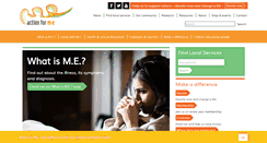 Desktop Screenshot of actionforme.org.uk